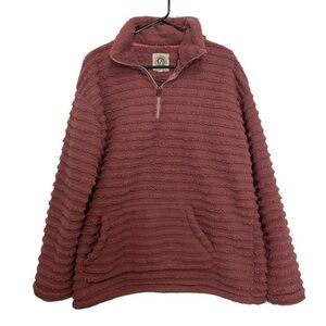 Tees2UrDoor Fuzzy Textured Pullover Size XL